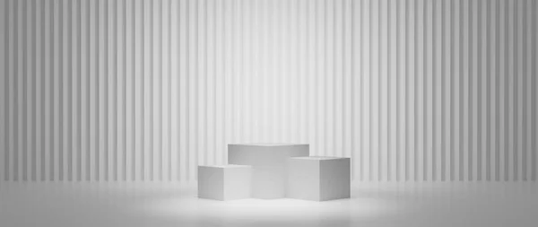 Cosmetic Podium Product Minimal Scene Platform Grey Background Render Display Royalty Free Stock Images