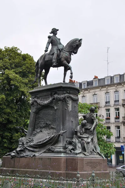 Stadsutsikt Med Staty Lille — Stockfoto