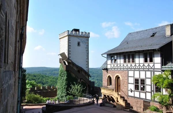 Dia Ensolarado Castelo Wartburg — Fotografia de Stock