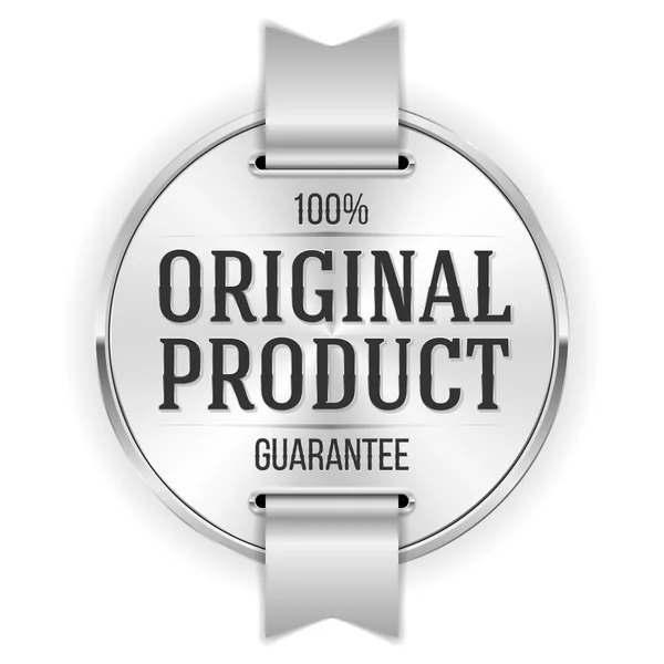 Crachá do produto original — Vetor de Stock