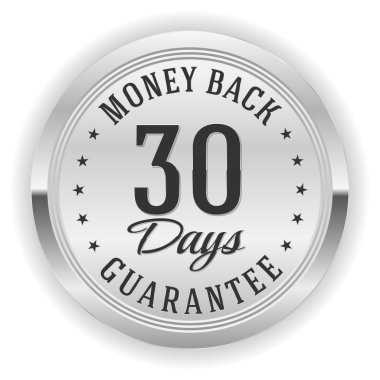 30 gün para düğmesi gümüş