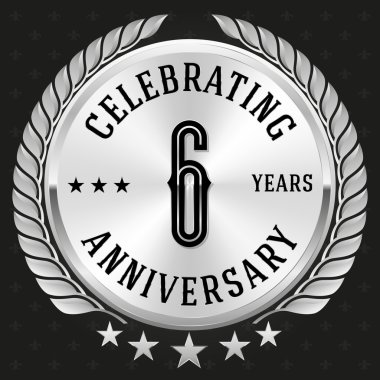 yıl dönümü kutluyor rozeti