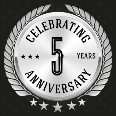 yıl dönümü kutluyor rozeti