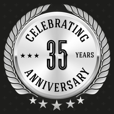 yıl dönümü kutluyor rozeti