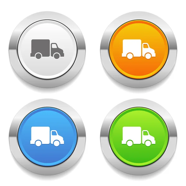 Truck icons — Stock Vector