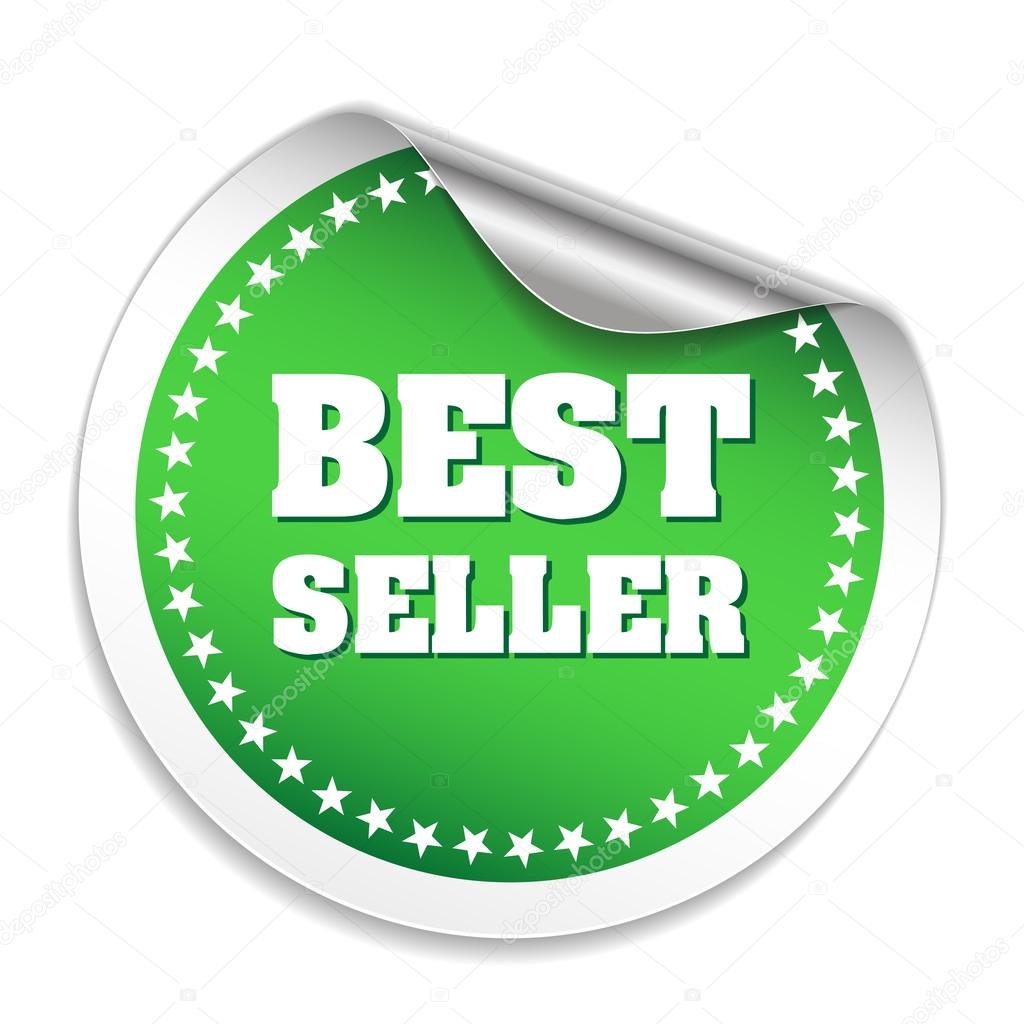 Round best seller sticker Stock Vector by ©newartgraphics 57367373