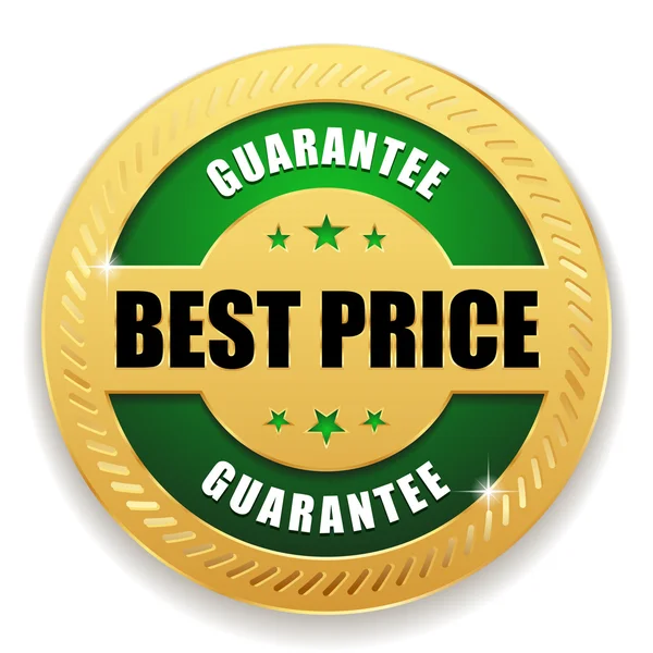 Badge rond meilleur prix — Image vectorielle