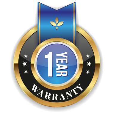 Altın bir yıl garanti rozeti