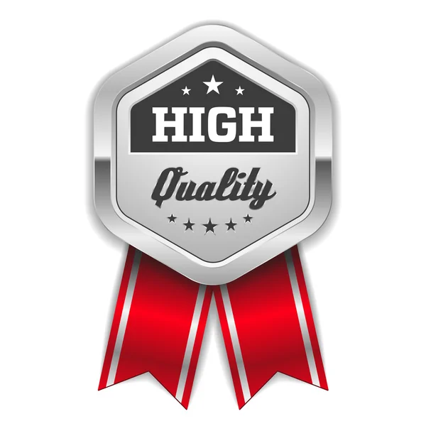 High quality badge — Stock Vector