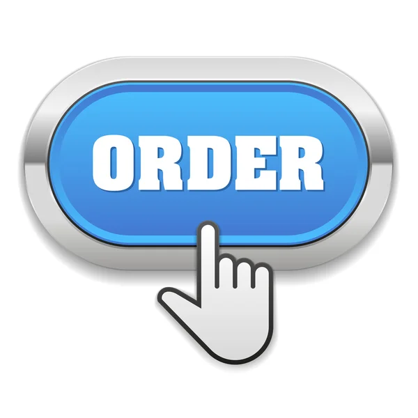 Long order button — Stock Vector