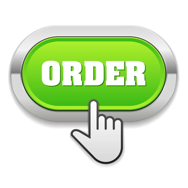 Long order button — Stock Vector