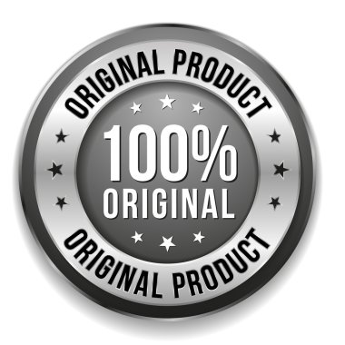 yüz yüzde orijinal rozeti