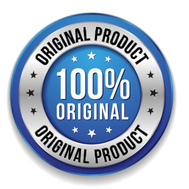 yüz yüzde orijinal rozeti