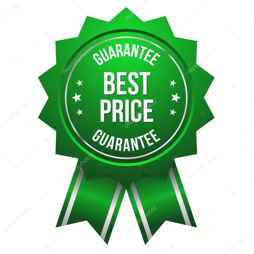 best price badge with ribbon