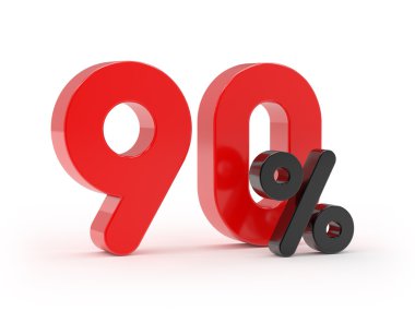 Kırmızı yüzde 90'ı