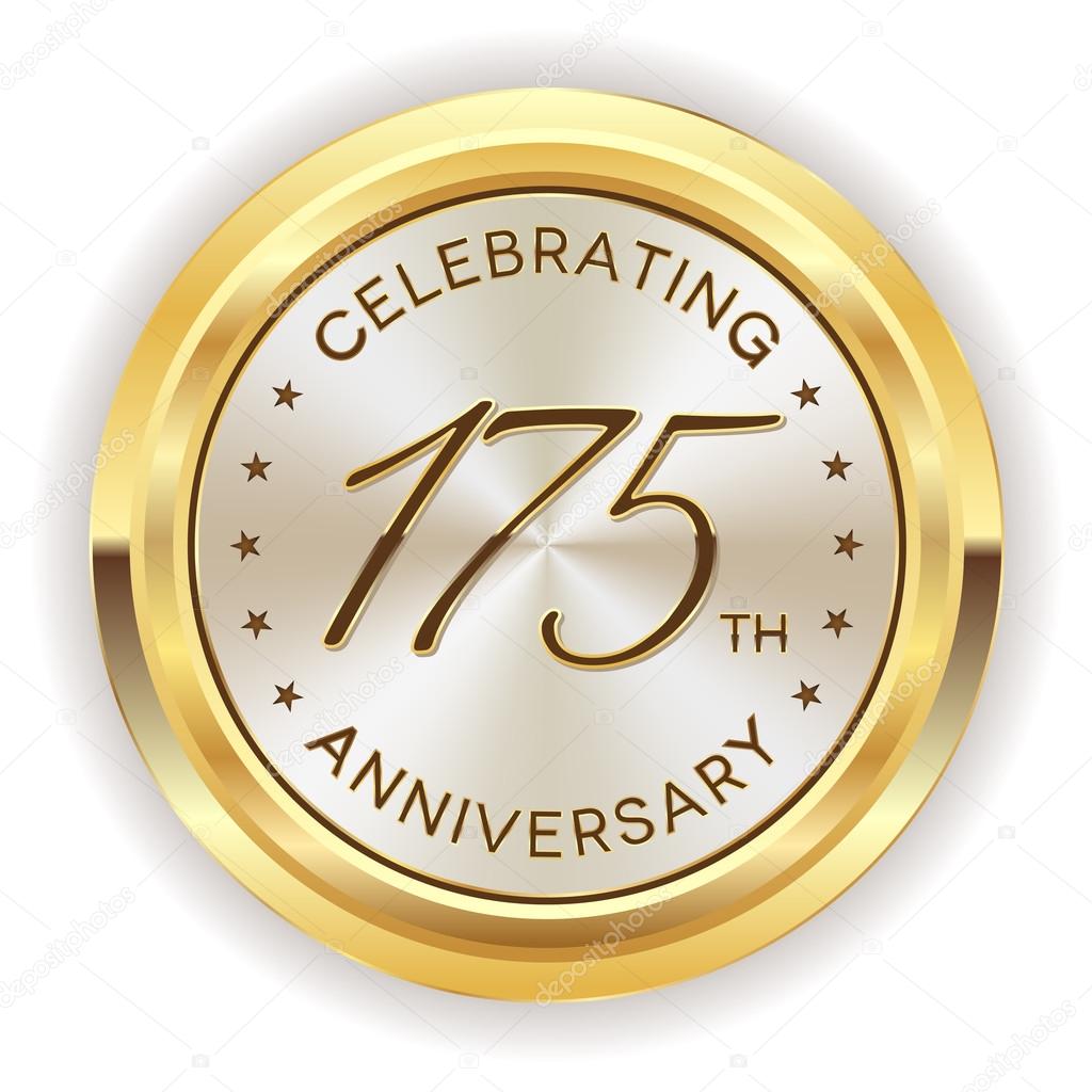 175th anniversary badge