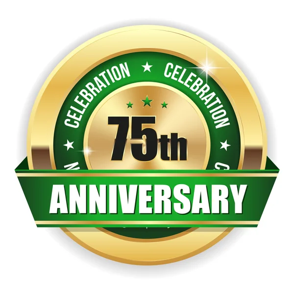 ᐈ Happy 75th birthday cake stock vectors, Royalty Free happy 75th ...