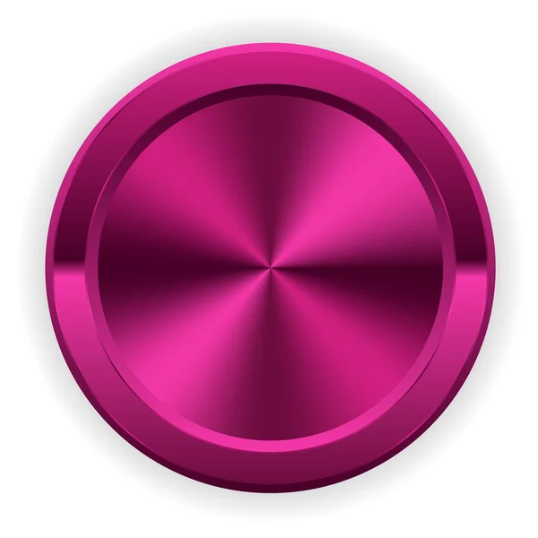 金属紫色按钮 — 图库矢量图片