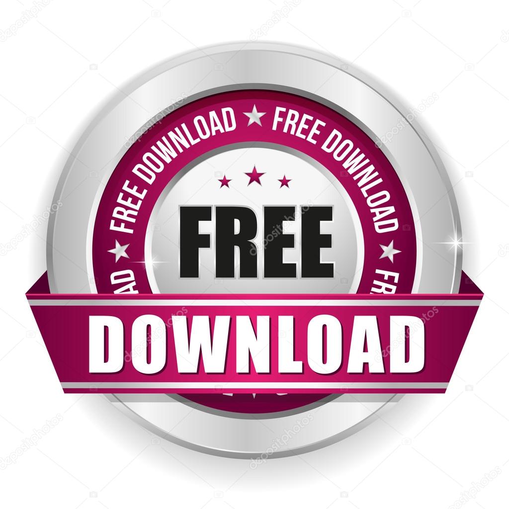 Purple free download badge