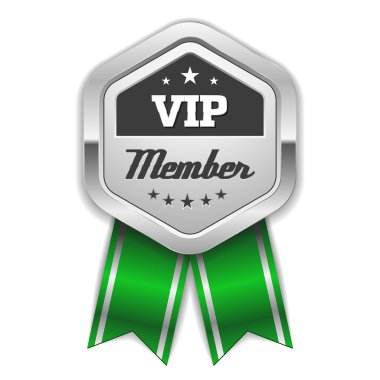 Gümüş VIP üye rozet