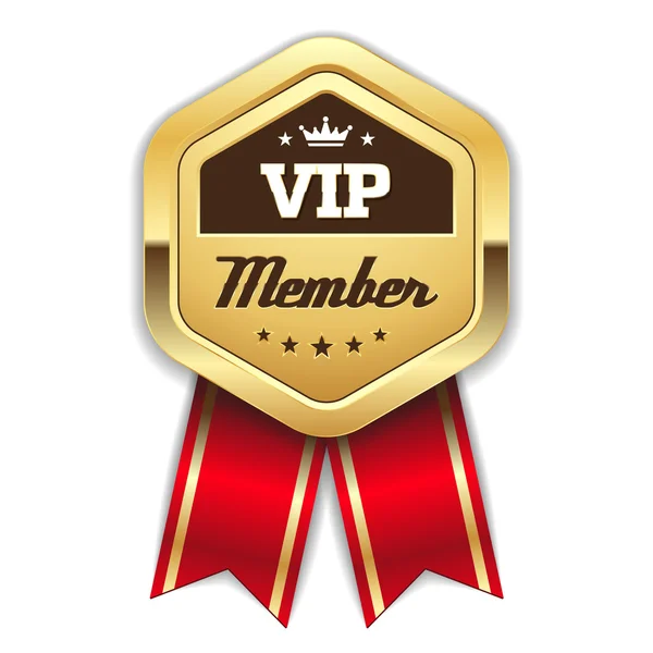 Altın VIP üye rozet