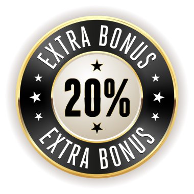 yüzde 20 ekstra bonus