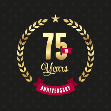 75 yıl yıldönümü defne çelengi