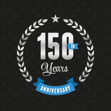 150 yıl yıldönümü çelenk