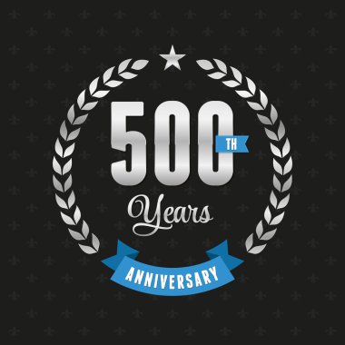 500 yıl yıldönümü çelenk