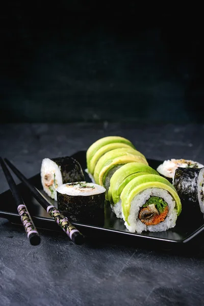 Sushi rolls set — Stock Photo, Image