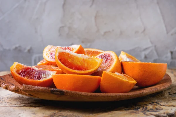 Fruta laranja de sangue — Fotografia de Stock