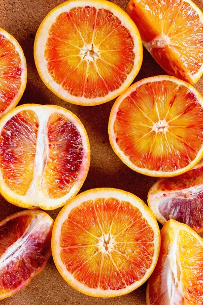 Кров помаранчеві фрукти — стокове фото