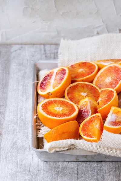 Fruta naranja sangre — Foto de Stock