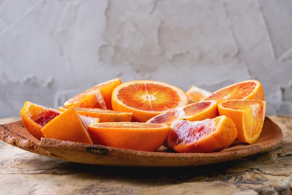 Fruta laranja de sangue — Fotografia de Stock