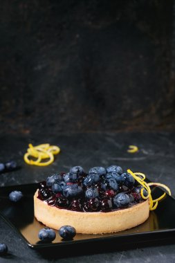 yaban mersini ile tart