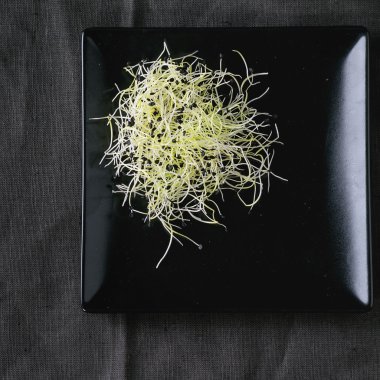 taze sarımsak filizi