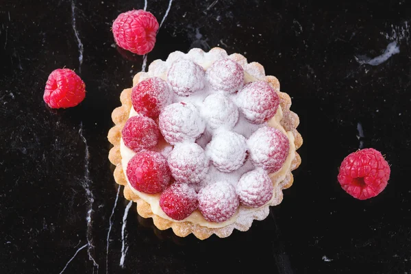 Tartelette aux framboises — Photo