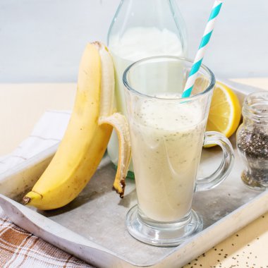 süt banana smoothie