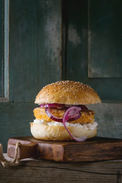 Tatlı patates sebze burger