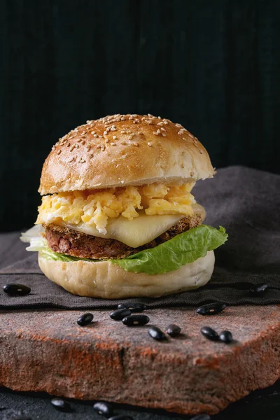 Barbunya veggie burger