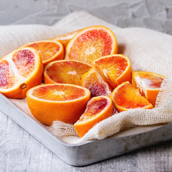 Fruta naranja sangre — Foto de Stock