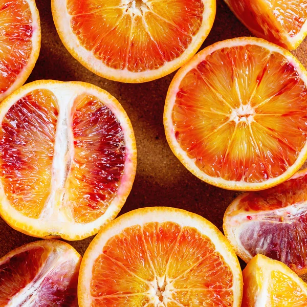 Fruta laranja de sangue — Fotografia de Stock