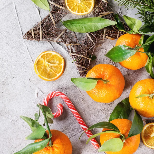 Mandalina Noel dekor içinde