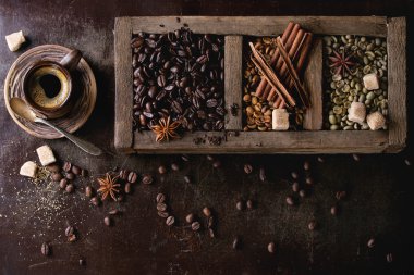 Kahve çekirdekleri varyasyonu