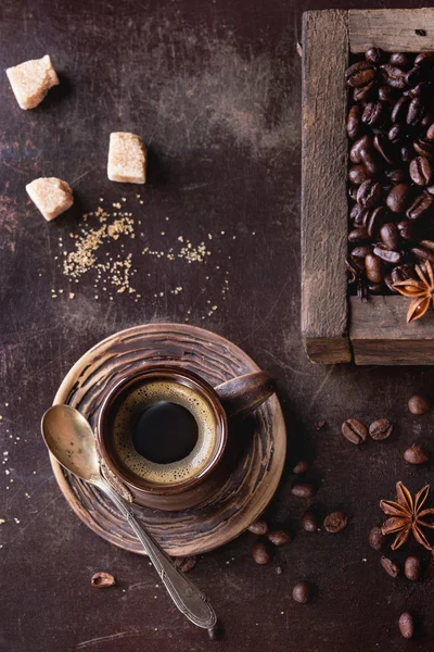 Odmiana ziaren kawy — Zdjęcie stockowe