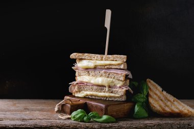 jambon ve peynirli tost