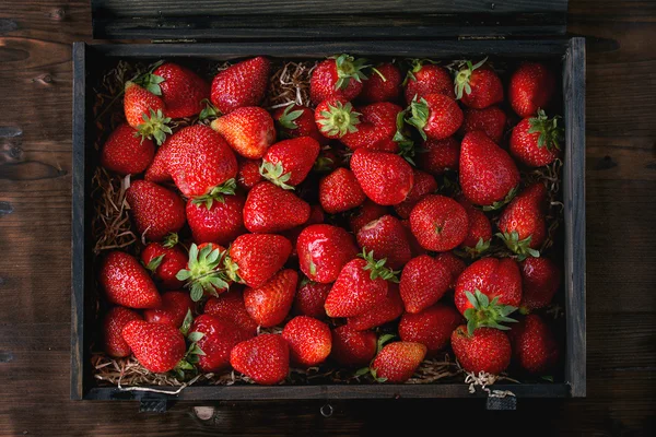 Fresas frescas maduras — Foto de Stock