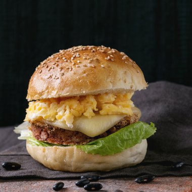 Barbunya veggie burger