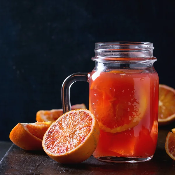 血橙果汁 — 图库照片