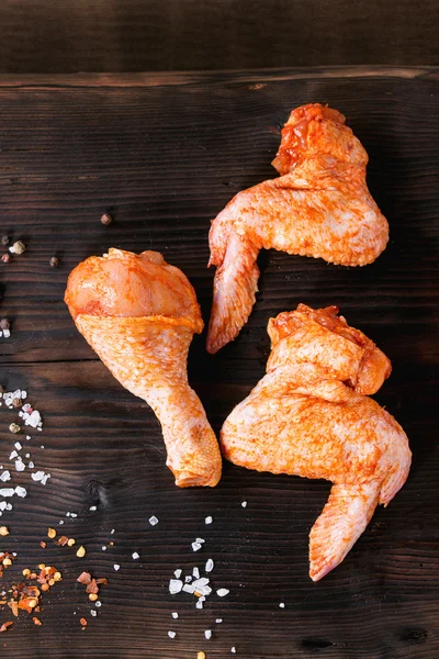 Syrové marinované kuře pro BBQ — Stock fotografie